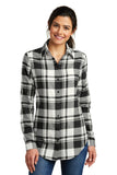 Port Authority® Ladies Plaid Flannel Tunic . LW668