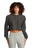 Champion ®  Women's Reverse Weave ®  Cropped Cut-Off Hooded Sweatshirt RW01W