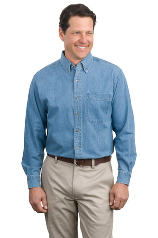 Port Authority® Long Sleeve Denim Shirt. S600