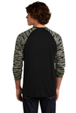Sport-Tek® Drift Camo Colorblock Long Sleeve Tee ST376LS